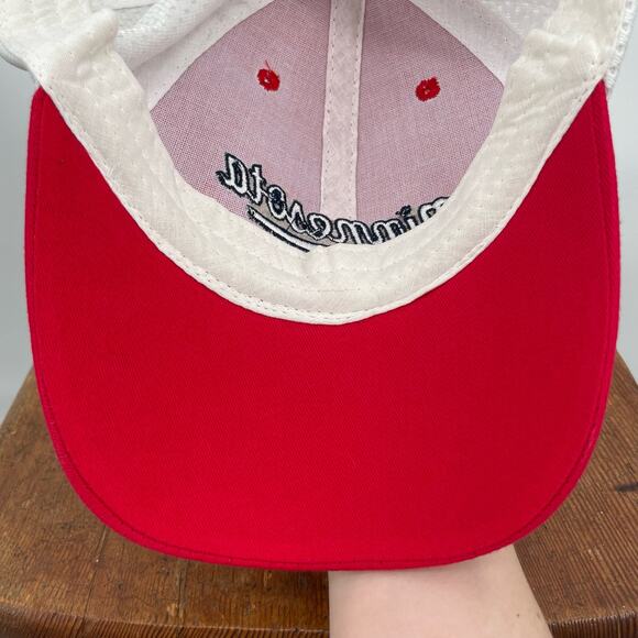 Minnesota Twins Baseball Hat Red White Mesh Dairy Queen Game Promo 2012 One Size - Picture 10 of 14